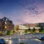 آپارتمان های کم‌طبقه با چشم‌انداز دیوارهای تاریخی استانبول