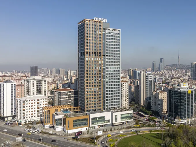 Mesa Koz luxury residential tower in Kadikoy Istanbul for sale