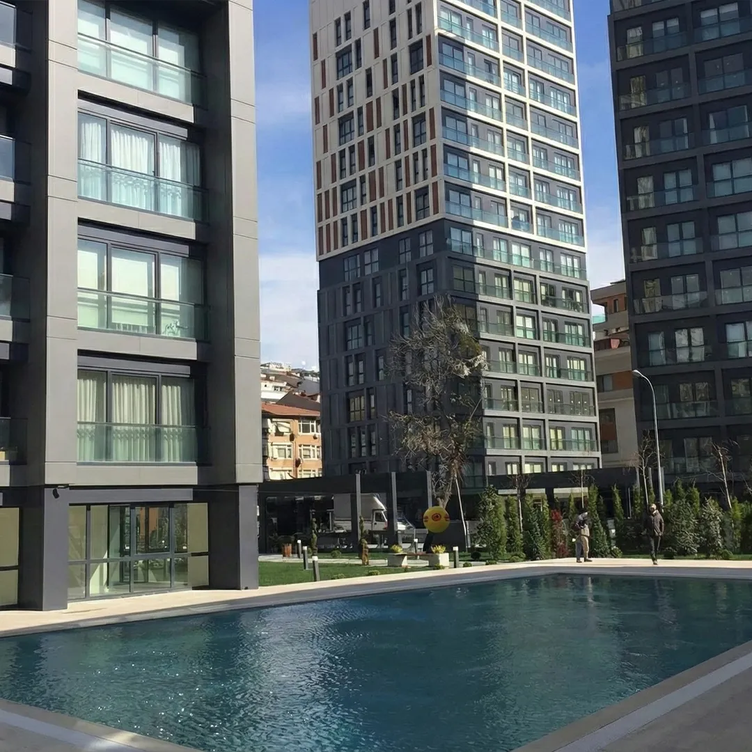 Luxury amenities including private pools