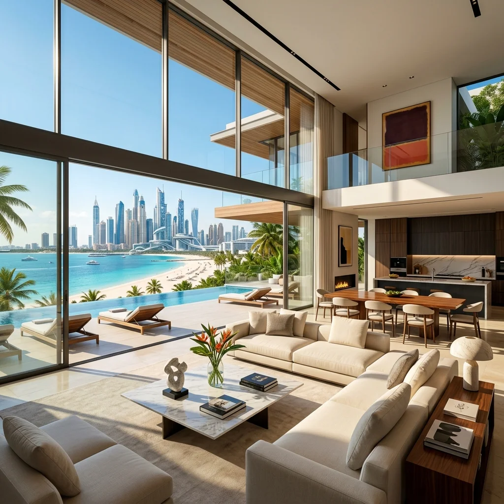 Dubai real estate investment villa