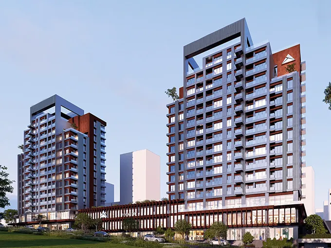 Modern apartments for sale in Umraniye, Istanbul.